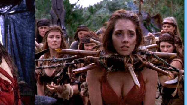 Xena: Warrior Princess's Sexiest Scenes with Adrienne Wilkinson. Sexy, SFW, outdoors. 654864