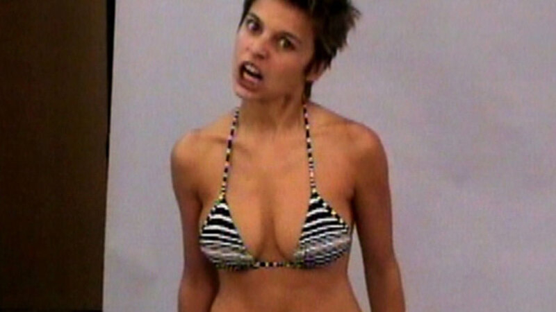 Sexiest Elena Anaya Scene in Van Helsing. Bikini, SFW, black and white bikini. 615019