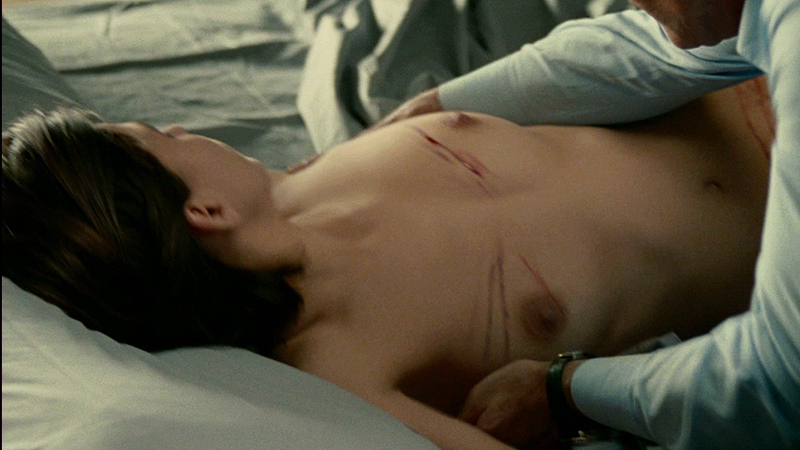 Nudes of Vera Cruz from The Skin I Live In. Breasts, bloody, brunette. 708648