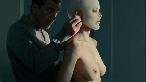 Elena Anaya Nude as Vera Cruz. Breasts, couple, face mask. 708662