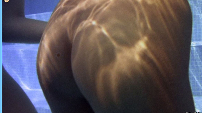 Laura Gemser Naked as Emanuelle. Butt, Lesbian, butt close-up, in water. 578007