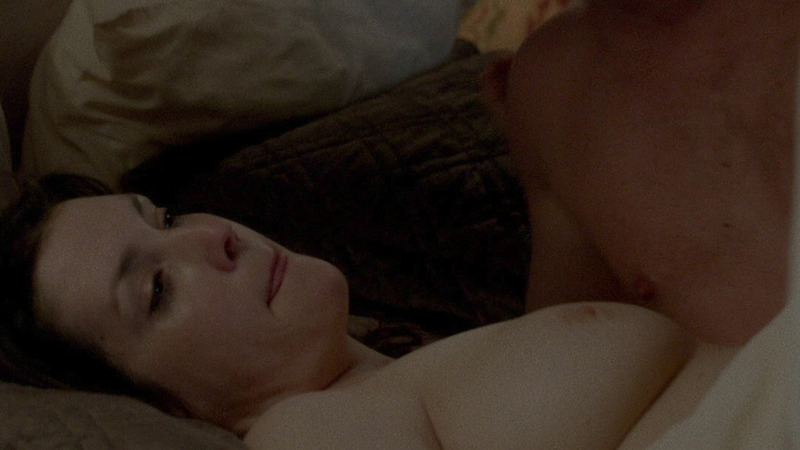 Michelle Pierson from Togetherness Naked. Breasts, back, bed. 783689