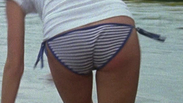 Hottest Kristine DeBell Scene in Meatballs. Bikini, SFW, beach. 711740