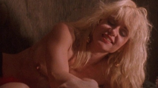 Nadine from Pumpkinhead II Naked. Breasts, after sex, bed. 750341
