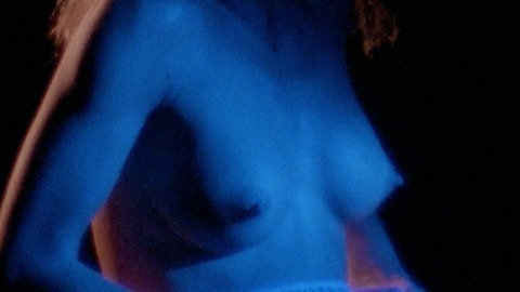 Linnea Quigley in Deadly Embrace (1989) Breasts Blonde Blue Lighting 800820