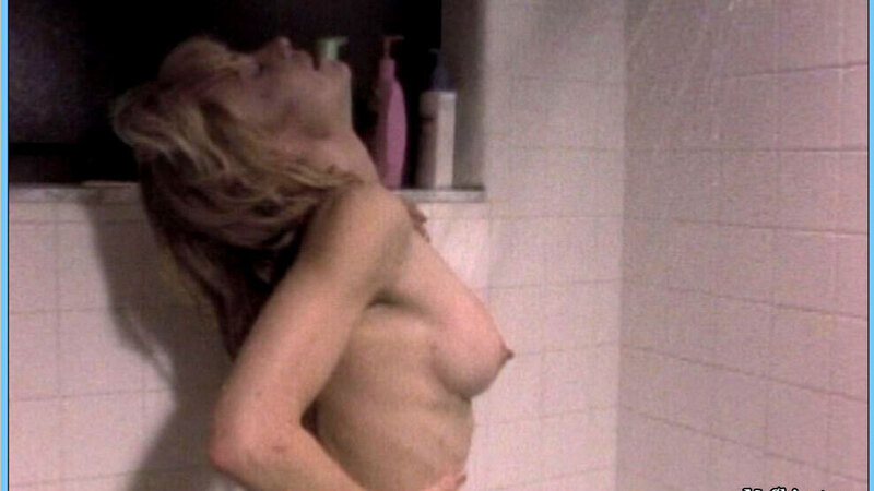 Linnea Quigley Naked as Carolyn Miller. Breasts, blonde, hard nipples. 577941