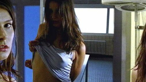 Hottest Sandra Wohlers Scenes. Sexy, blue top, brunette. 656607
