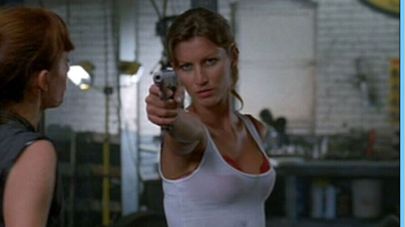 Sexiest Vanessa Scenes. Sexy, SFW, holding gun. 618928