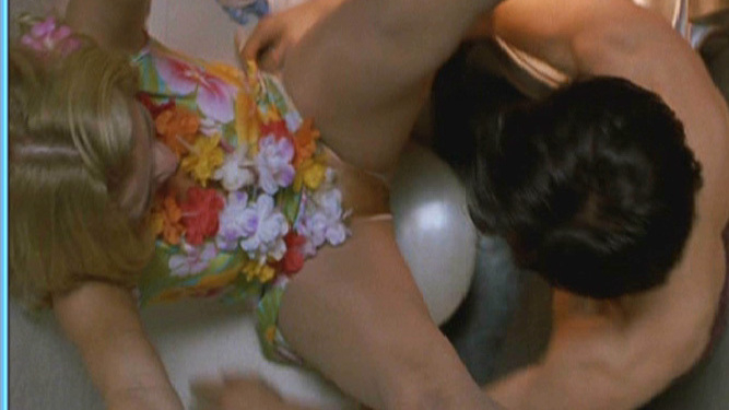 Urban Legends: Final Cut's Sexiest Scenes with Jessica Cauffiel. Underwear, bathroom stall, blonde. 576582