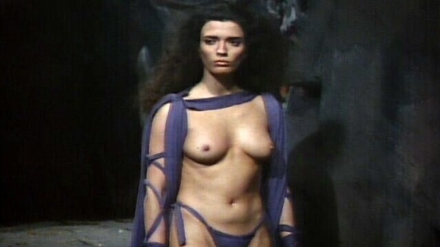 María Socas Naked as Naja. Breasts, brunette, curly hair. 577611