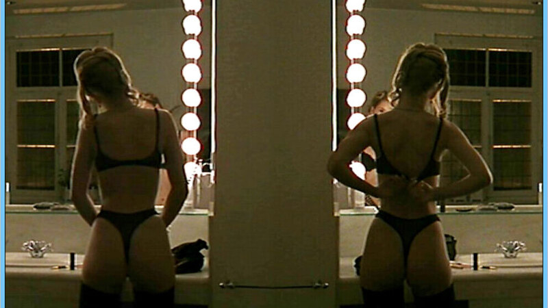 Sexiest Sylvia Leifheit Scene in 14 Tage lebenslänglich. Thong, Underwear, black bra, black stockings. 577639