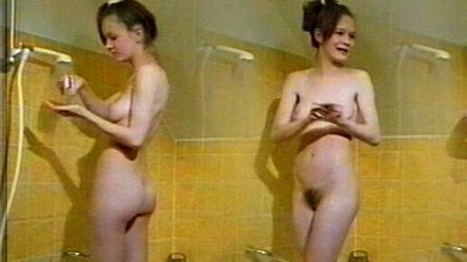 Nudes of Andy's Girlfriend from Der kleine und der alte Mann. Breasts, Butt, Bush, brunette, collage. 604842