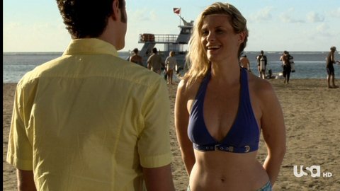 Bonnie Somerville in Royal Pains (2009-2012) Bikini Beach Bikini 685874