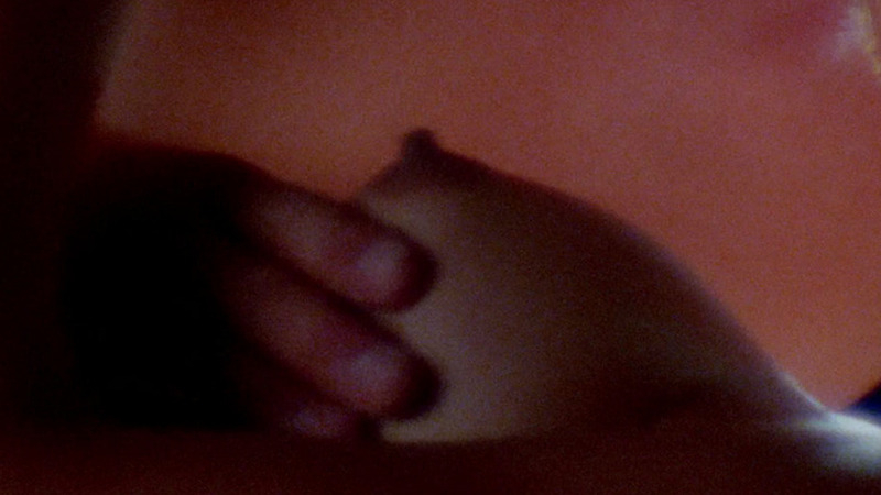 Michelle Bauer Nude as Female Spirit of Sex. Breasts, close up, left breast. 800804
