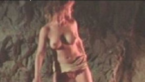 Michelle Bauer Naked in Phantom Empire. Breasts, brunette, cave. 703933