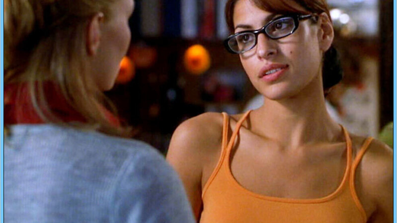 Hottest Eva Mendes Scene in Urban Legends: Final Cut. Sexy, Latina, brunette. 576584