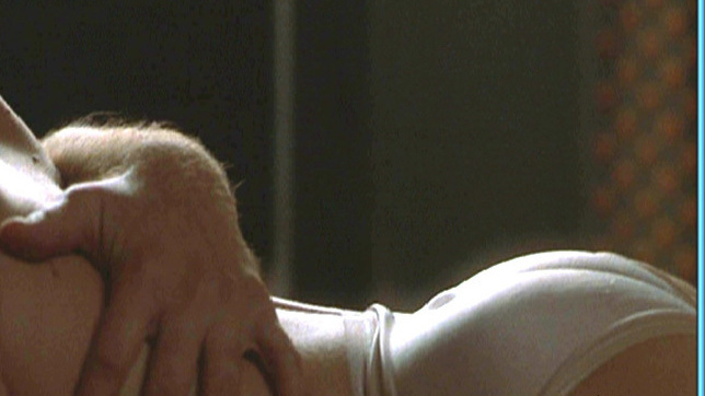 Sexiest Jennifer Morrison Scene in Urban Legends: Final Cut. Underwear, couple in bed, white panties. 576589
