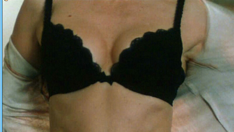 Question of Luck's Sexiest Scenes with Anna Galiena. Underwear, SFW, black bra. 535374