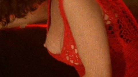 Anna Galiena Nude as Carmen. Breasts, breast out of dress, low-cut dress. 826760