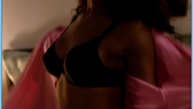 Hottest Sharon Leal Scene in Motives 2. Underwear, SFW, black bra. 643892