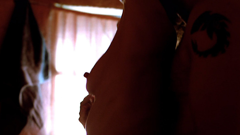 Rachel Shelley Naked as Maggie. Breasts, hard nipples, man behind woman. 700743