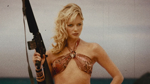 Marley Shelton in Planet Terror (2007) Sexy Blonde Brown Bikini 691140