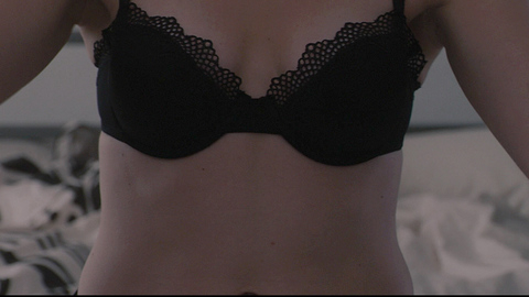 Marley Shelton in (Untitled) (2009) Underwear Black Bra Bra Close Up 689156