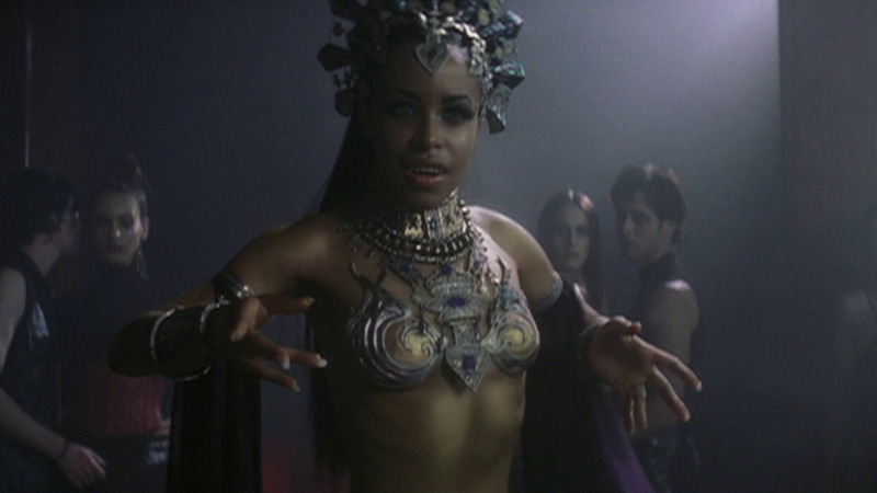 Queen of the Damned's Sexiest Scenes with Aaliyah. Sexy, black woman, breast plate. 789060