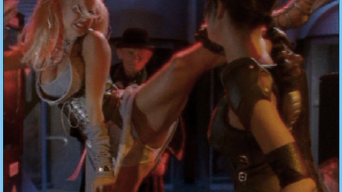 Sting of the Black Scorpion's Sexiest Scenes with Victoria Silvstedt. Underwear, big breasts, blonde. 603006