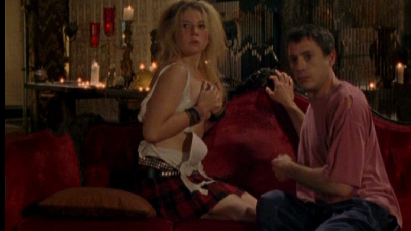 Sexiest Scenes of Laurel Rogan from Game 6. Sexy, SFW, covering breasts with hands. 675539