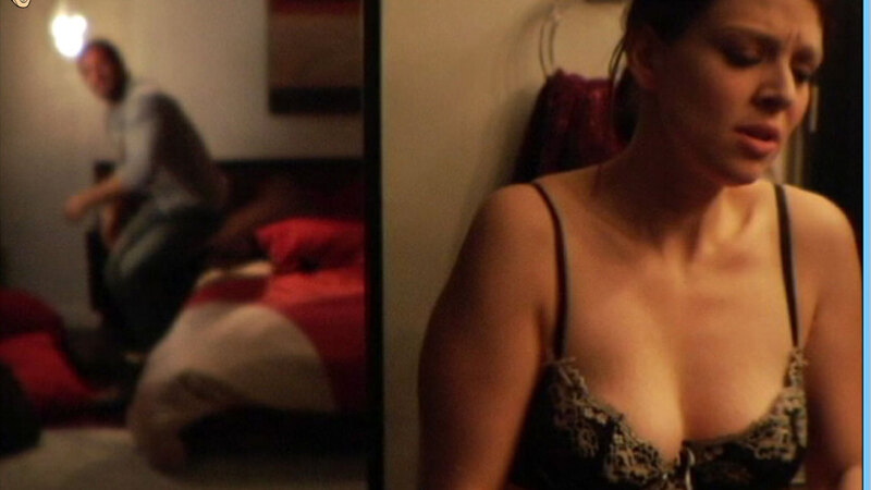 Strictly Sexual's Sexiest Scenes with Amber Benson. Underwear, SFW, black bra. 652584