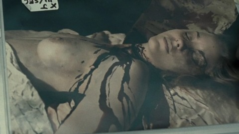 Marion Cotillard Naked as Isabelle Kruger/Claire. Breasts, blonde, bloody. 741399