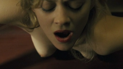 Marion Cotillard in La boîte noire (2005) Breasts Bent Over Desk Blonde 741401