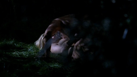 Sookie Stackhouse from True Blood Naked. Breasts, blonde, laying in grass. 699467