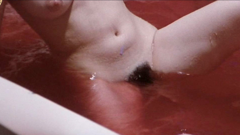 Countess Irina Karlstein from Female Vampire Naked. Breasts, Bush, bloody bath, close-up. 580271