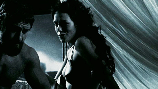 Queen Gorgo from 300 Naked. Breasts, bed, couple. 724565
