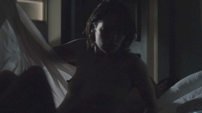 Lena Headey Nude in The Broken. Breasts, dark room, getting out of bed. 692356