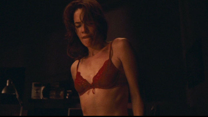 Sexiest Scenes of Elizabeth Clemson from Tell Tale. Underwear, biting lip, brunette. 684491