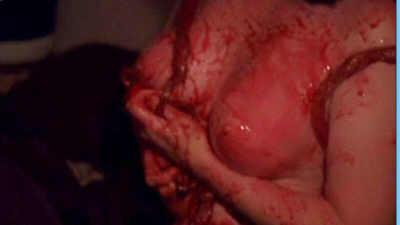 Debbie Rochon Nude in Rapturious. Breasts, bloody, close-up. 647380