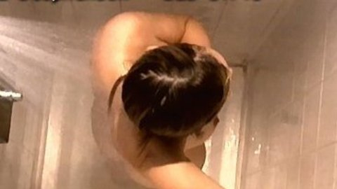Debra Stephenson Naked as Shell Dockley. Breasts, birds eye view, black hair. 712731