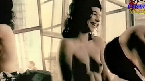 Isabelle Stoffel Naked in Verkehrsinsel. Breasts, Bush, black hair, bush close-up. 581545