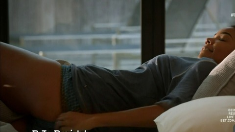 Gabrielle Union in Being Mary Jane (2013-2019) Sexy Underwear Black Black Hair 761796