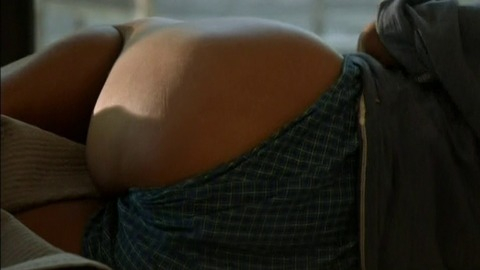 Gabrielle Union in Being Mary Jane (2013-2019) Sexy Underwear Black Blue Boxers 761797