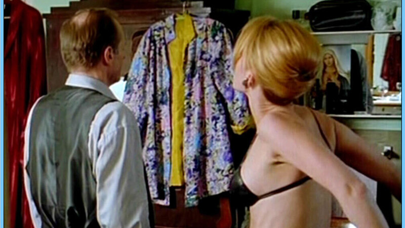 Sexiest Antje Schmidt Scene in Die Strassen von Berlin - Die letzte Fahrt der Ashanti-Star. Underwear, SFW, black bikini. 635125
