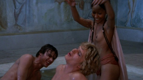 La schiavetta from Satyricon Naked. Breasts, black hair, black woman. 758849