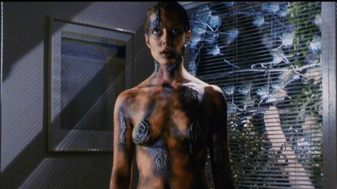 Jenny Seagrove Naked in The Guardian. Breasts, nude, tree bark on skin. 781339
