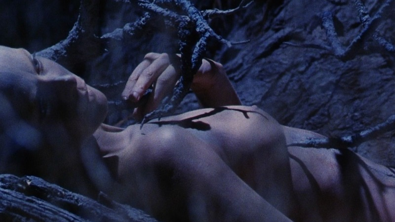 Nudes of Camilla from The Guardian. Breasts, dark, lying on tree roots. 781344