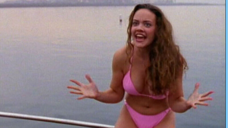 Hottest Mary Wilcher Scene in Son of the Beach. Bikini, SFW, brunette. 655958