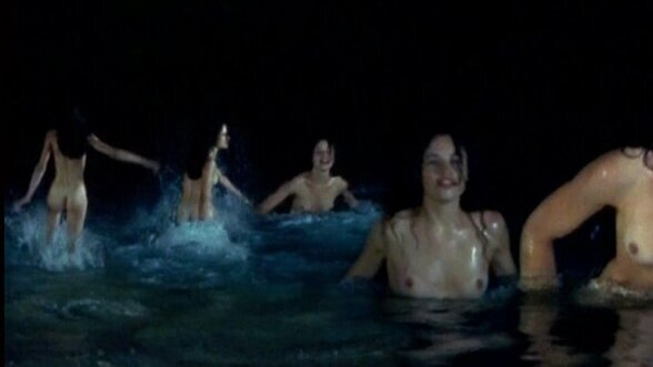 Aurélie Laverret Naked in Les Monos. Breasts, Butt, back exposed, beach. 659269