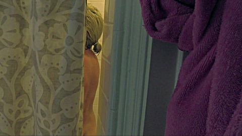 Kate Ashfield in Hangman (2015) Butt Bathroom Blonde 783046